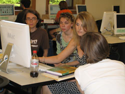 reading group in computer lab